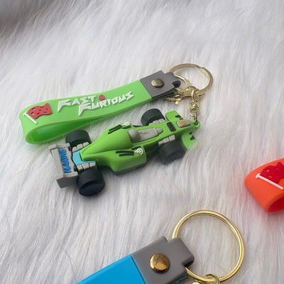 F1 car keychain