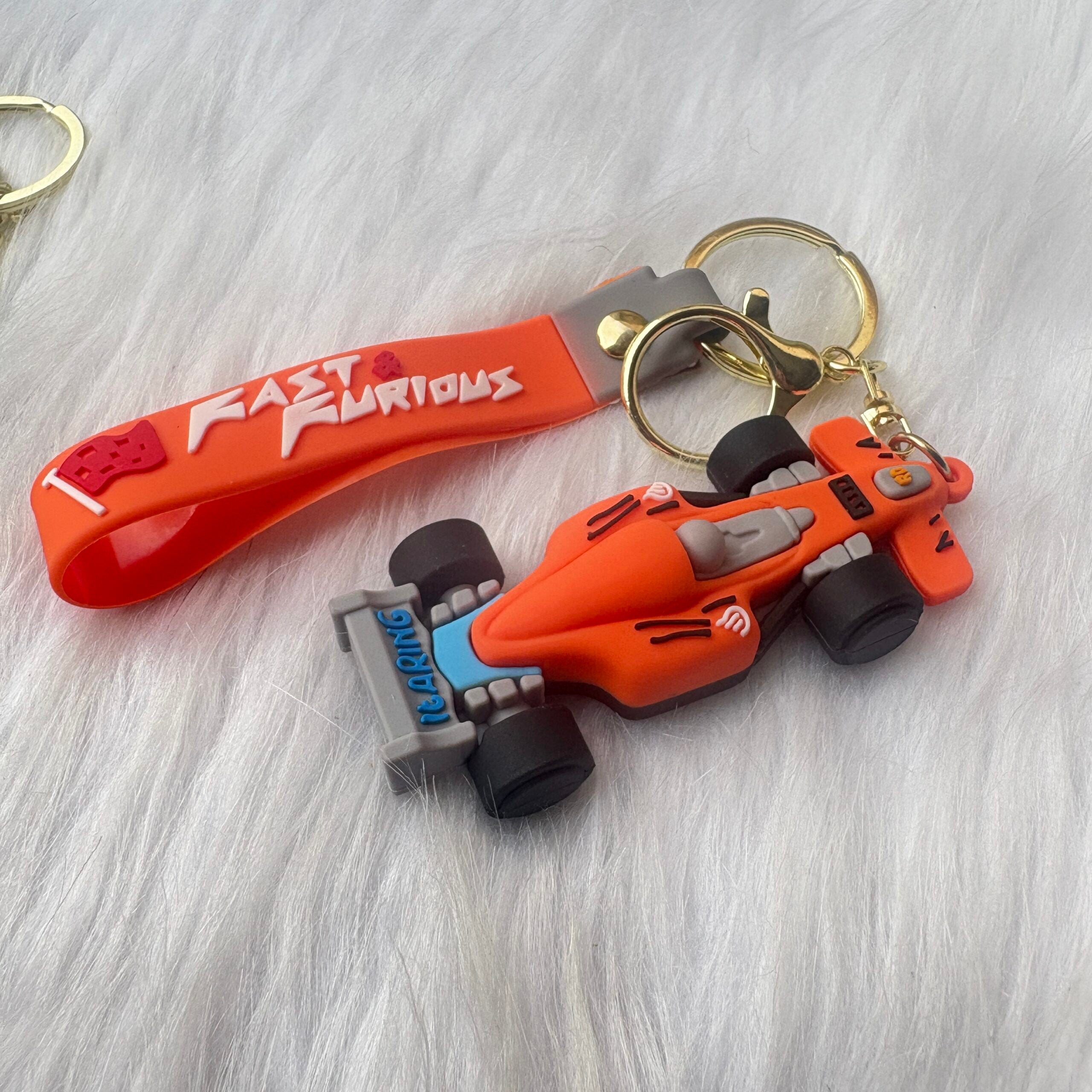 F1 car keychain