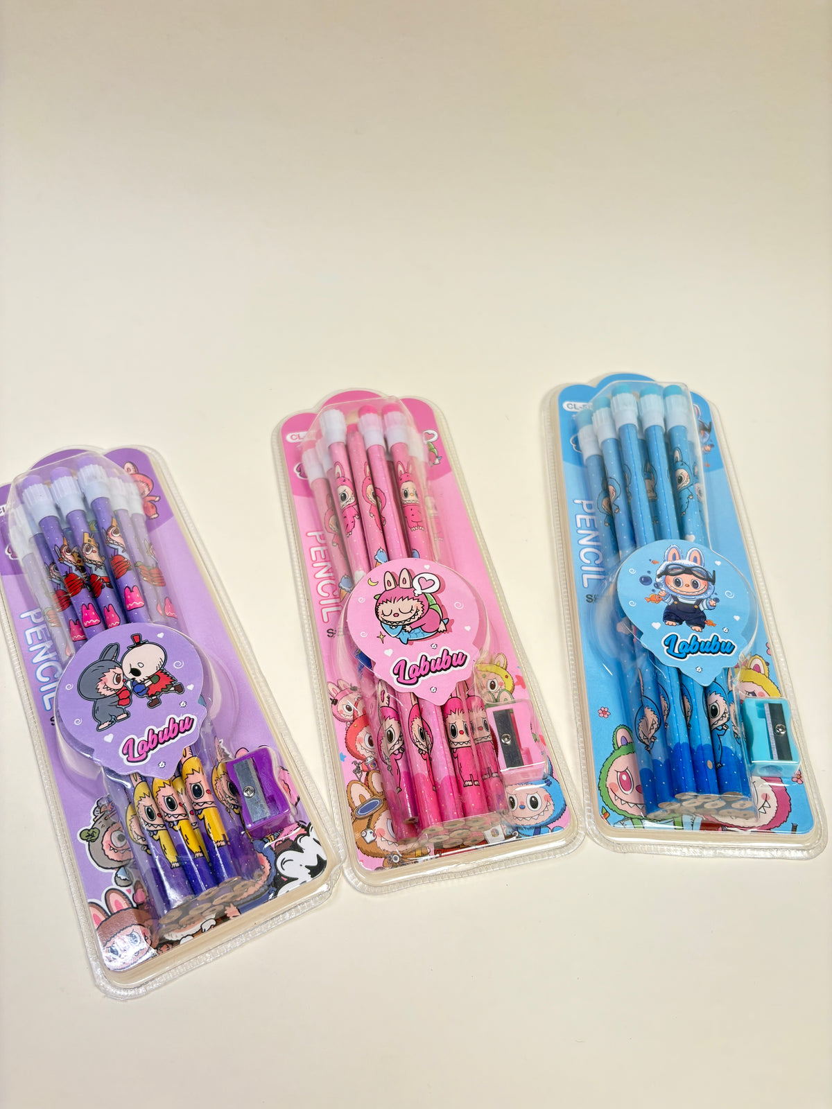 Labubu pencil set