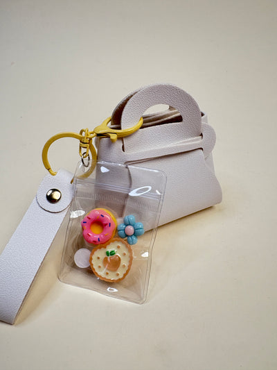 DIY bag charm/ coin pouch