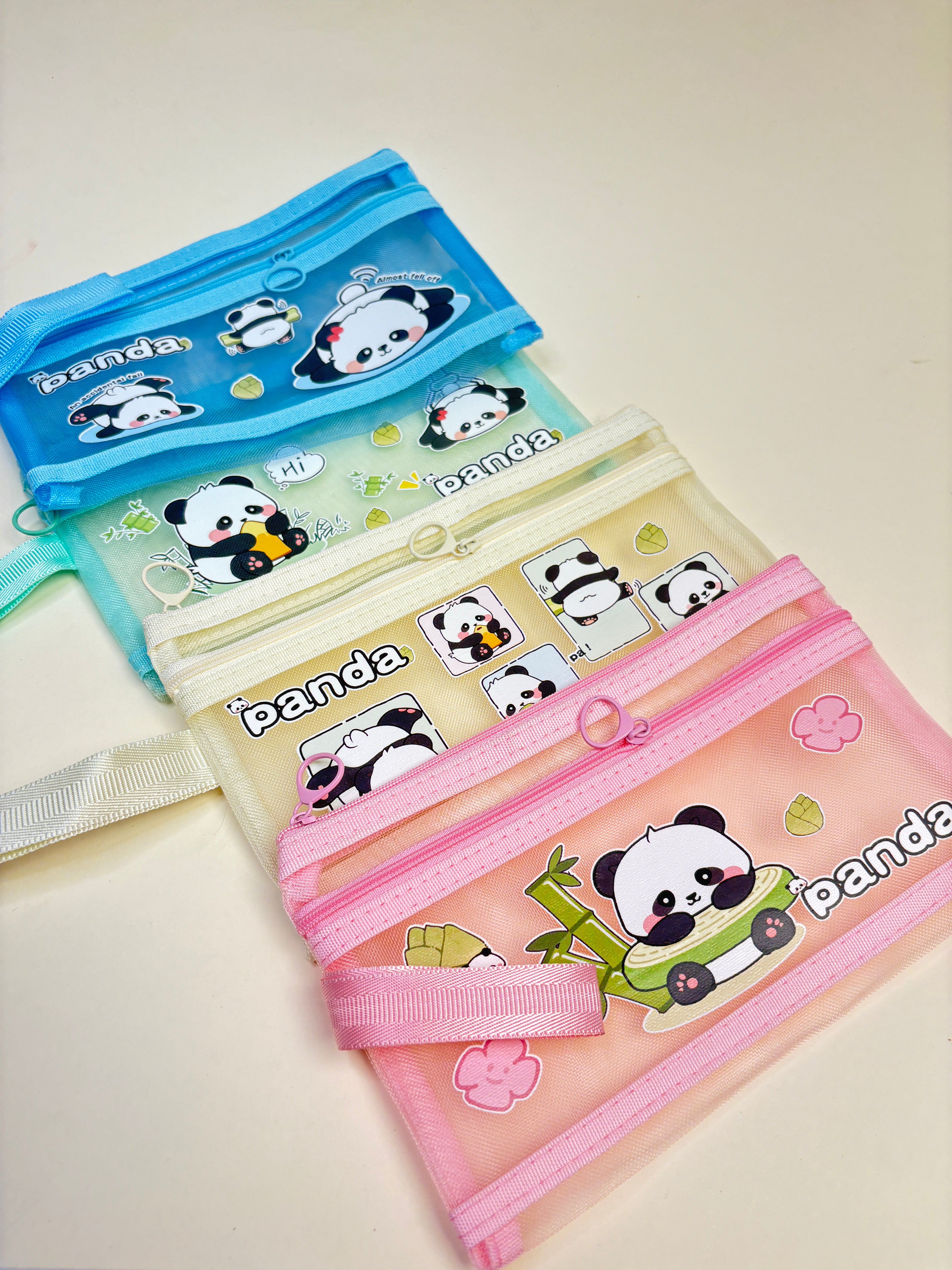 Mesh pouches