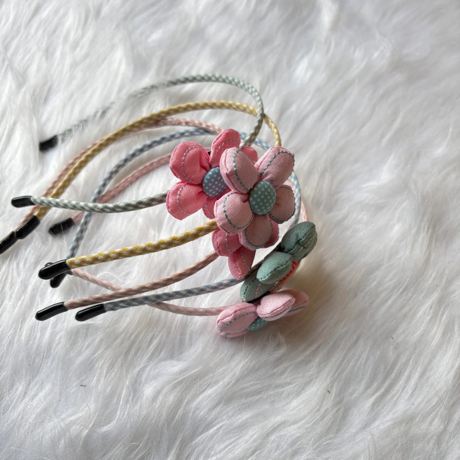 Flower hair band