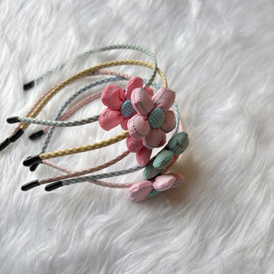 Flower hair band