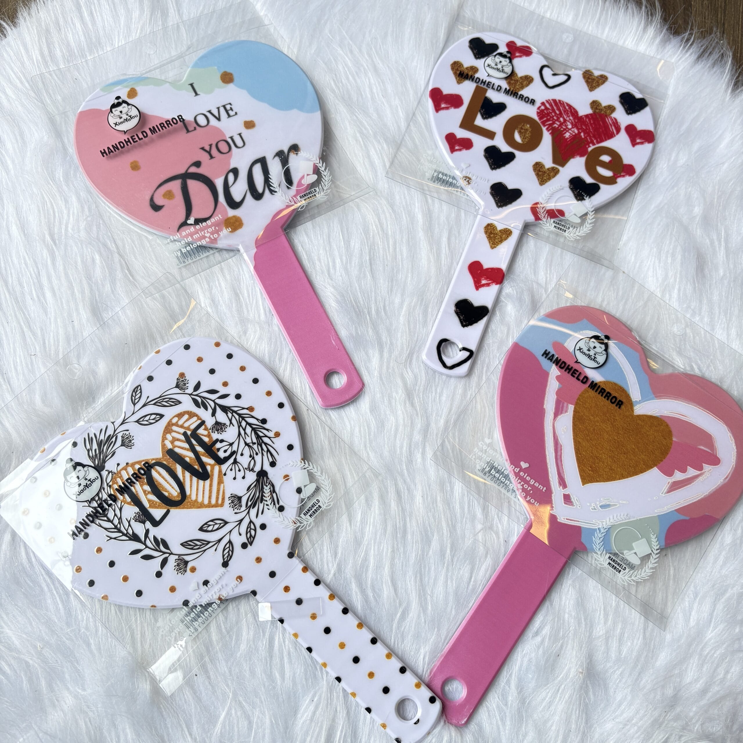 Heart Shape Makeup Mirror