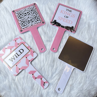 Vanity handheld mirror