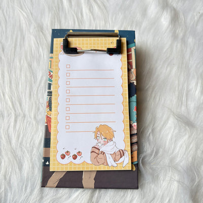 Mini clipboard with note random on sale