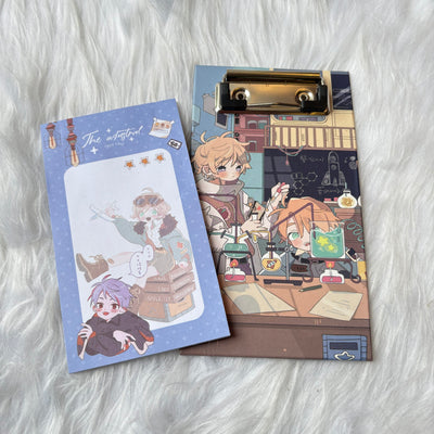 Mini clipboard with note random on sale
