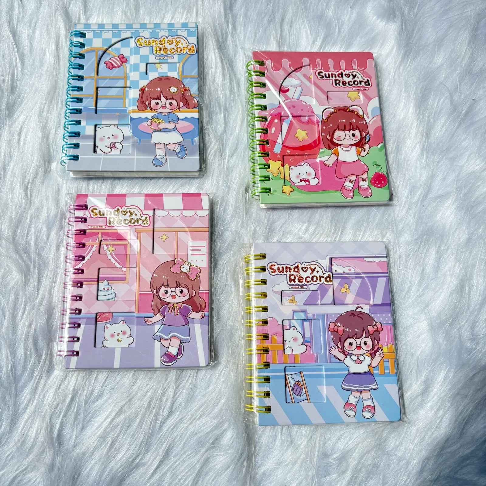 Mini Spiral Kawaii Diary (Random)