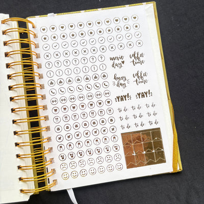 Premium Daily Planners (last two sheets stickers)