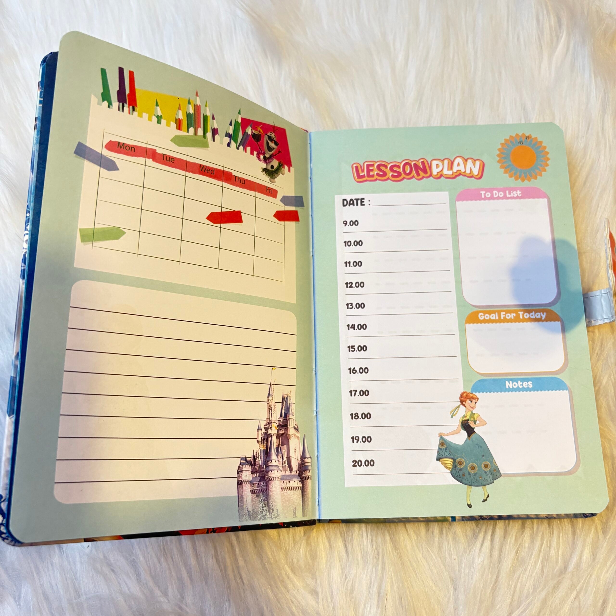 Frozen theme planners