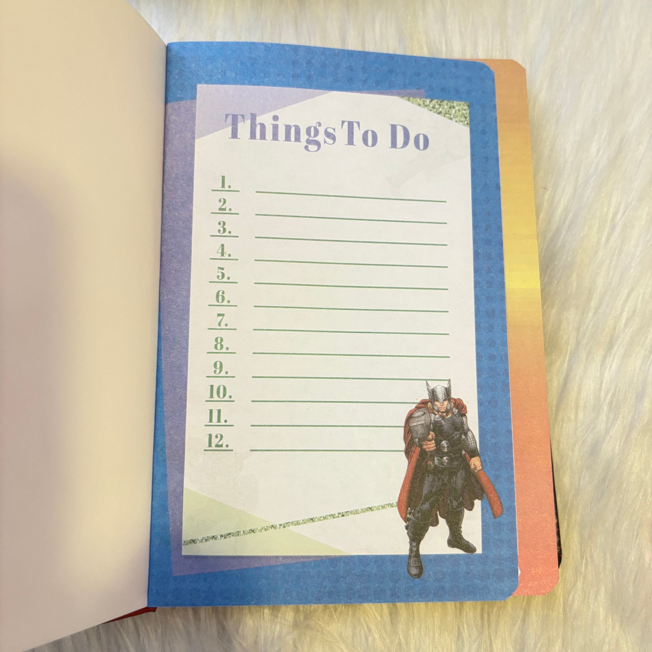 Super hero theme planners