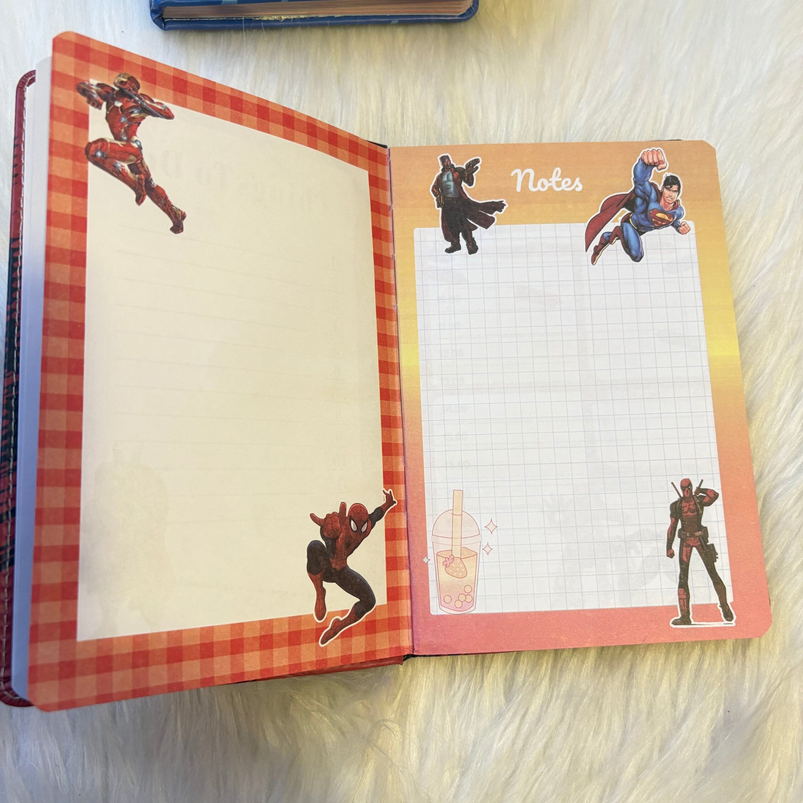Super hero theme planners