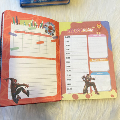 Super hero theme planners