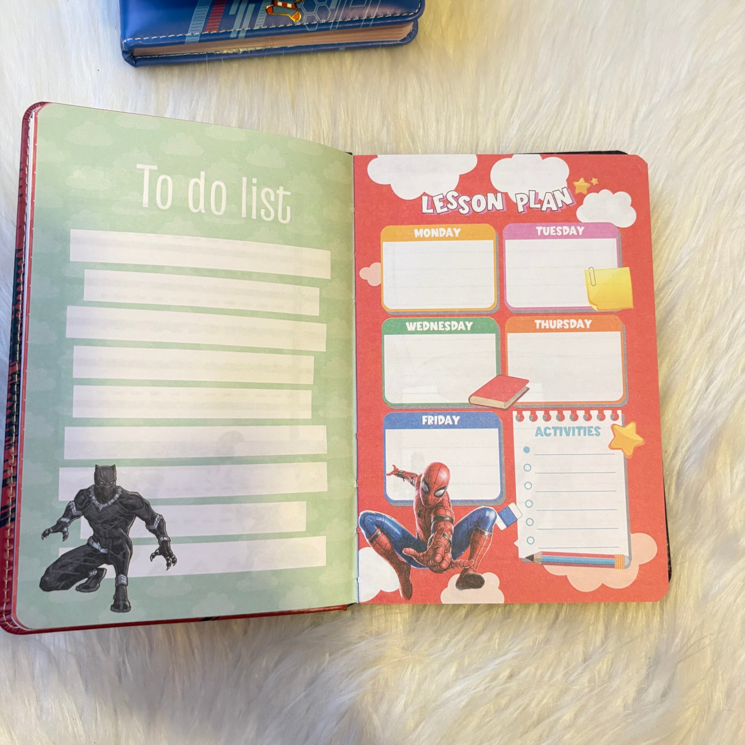 Super hero theme planners