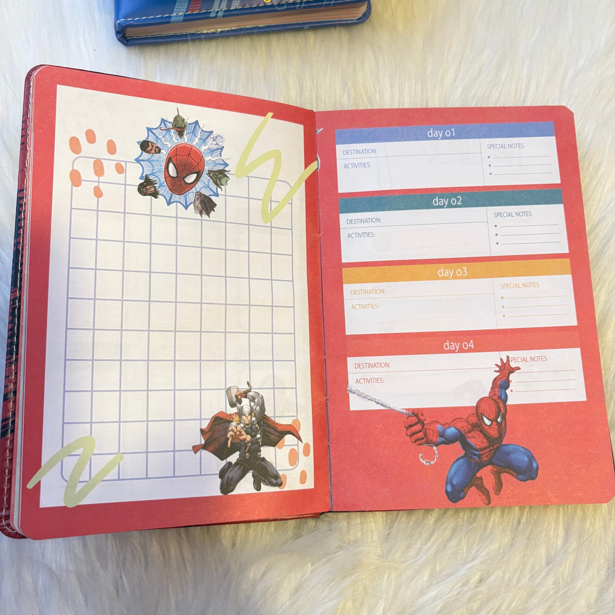 Super hero theme planners