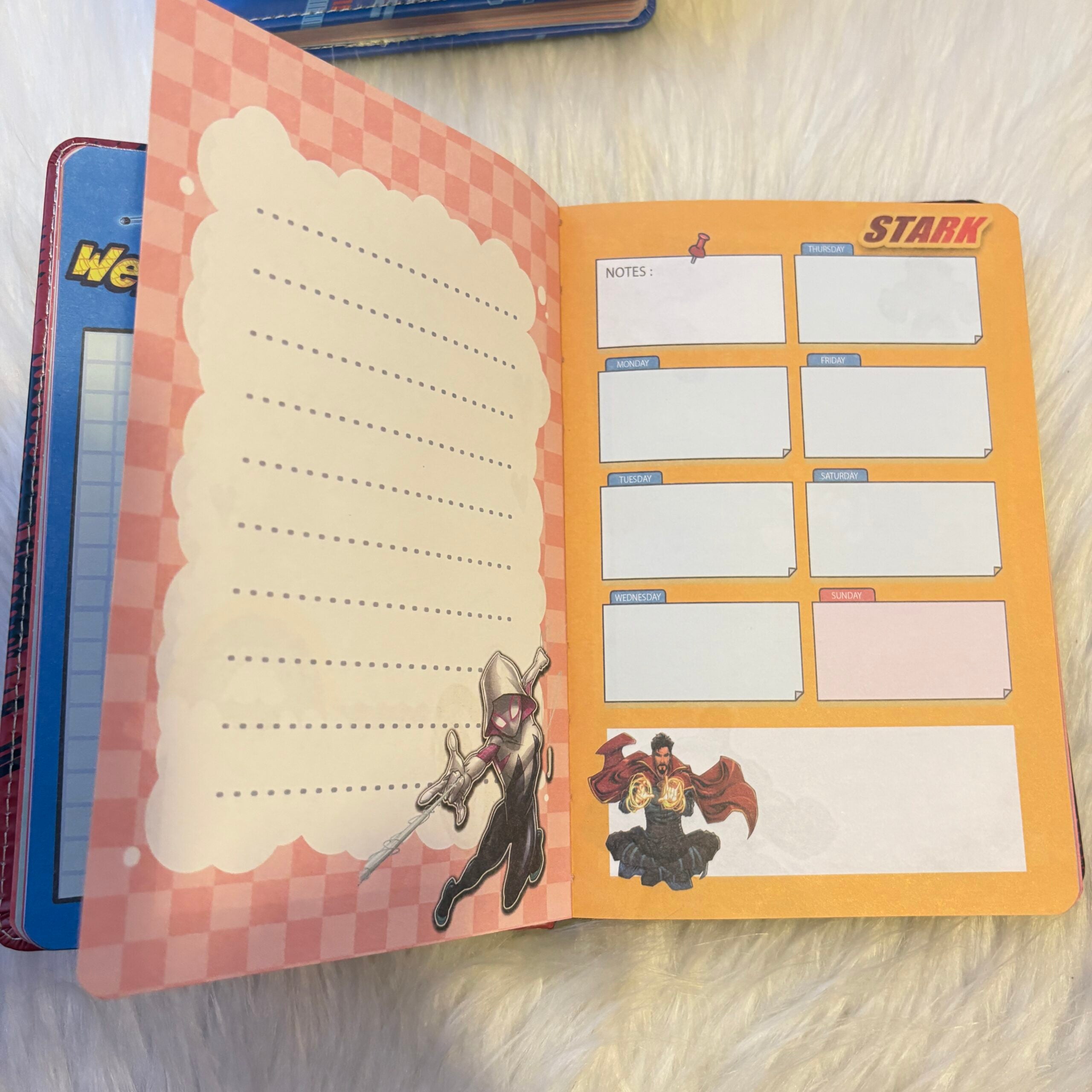 Super hero theme planners