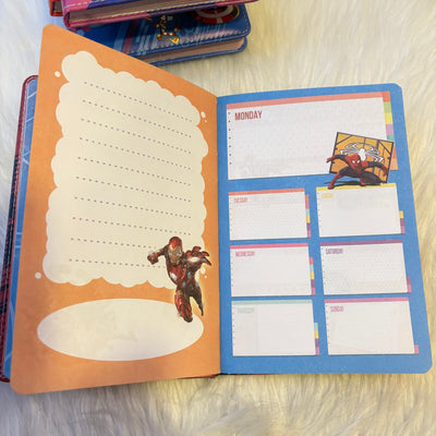 Super hero theme planners