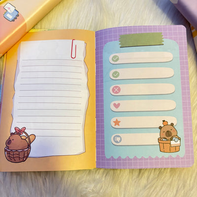 Capybara theme planners