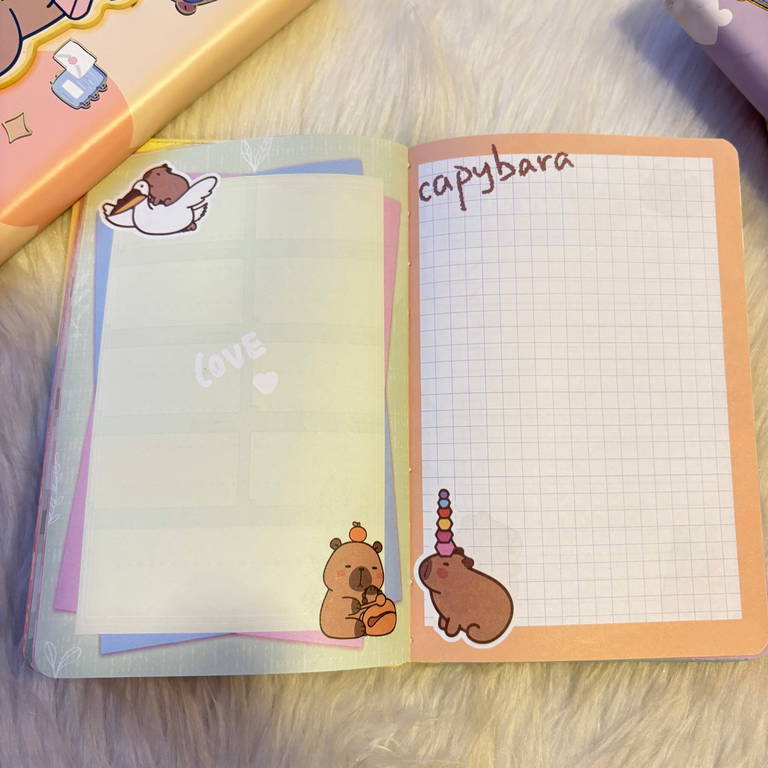 Capybara theme planners