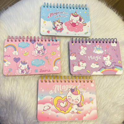 Cute unicorn weekly planners