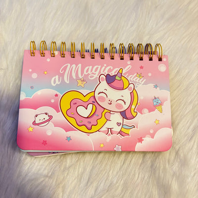 Cute unicorn weekly planners