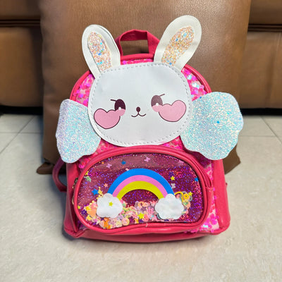 Premium glitter Bunny backbag