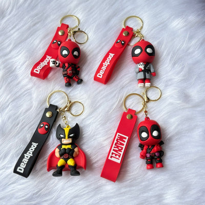 Wolverine vs Deadpool keychain