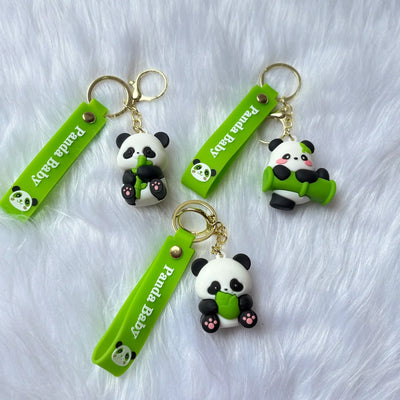 Cute Panda Keychain
