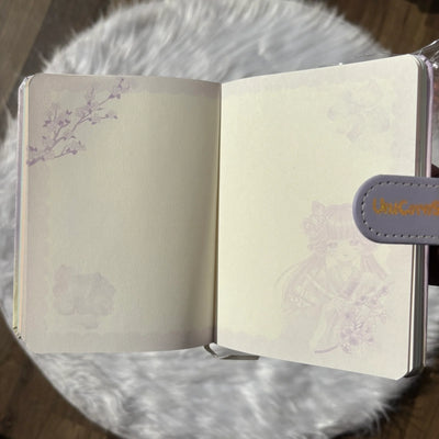 Cute unicorn glittery journal