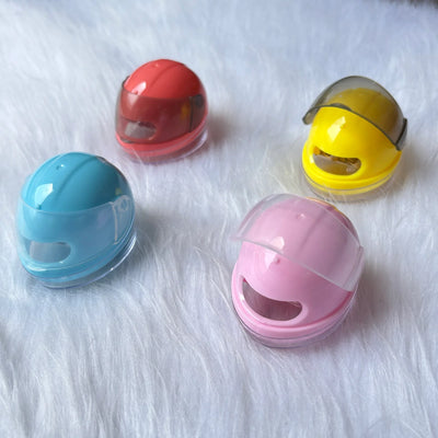 Cute helmet sharpeners