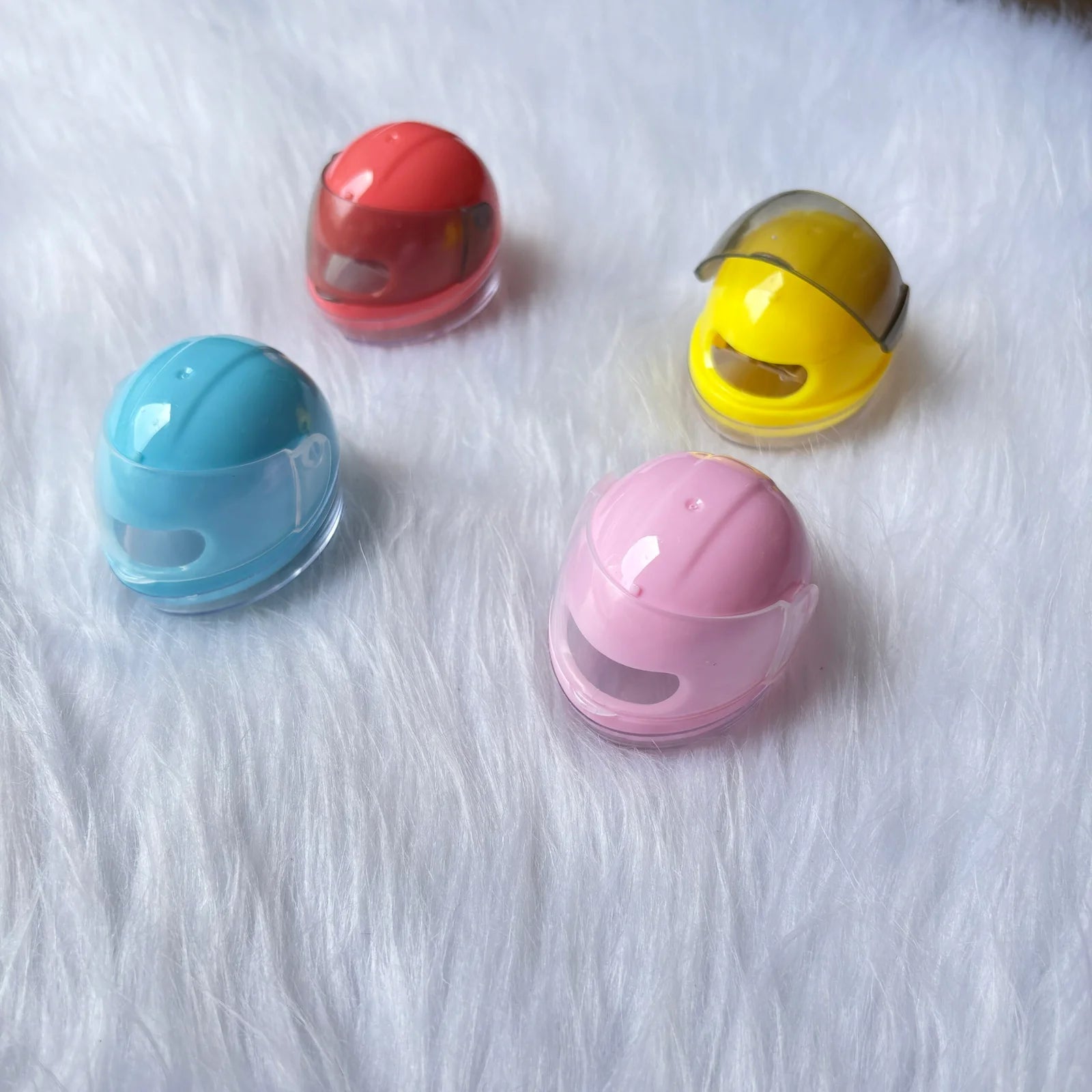 Cute helmet sharpeners