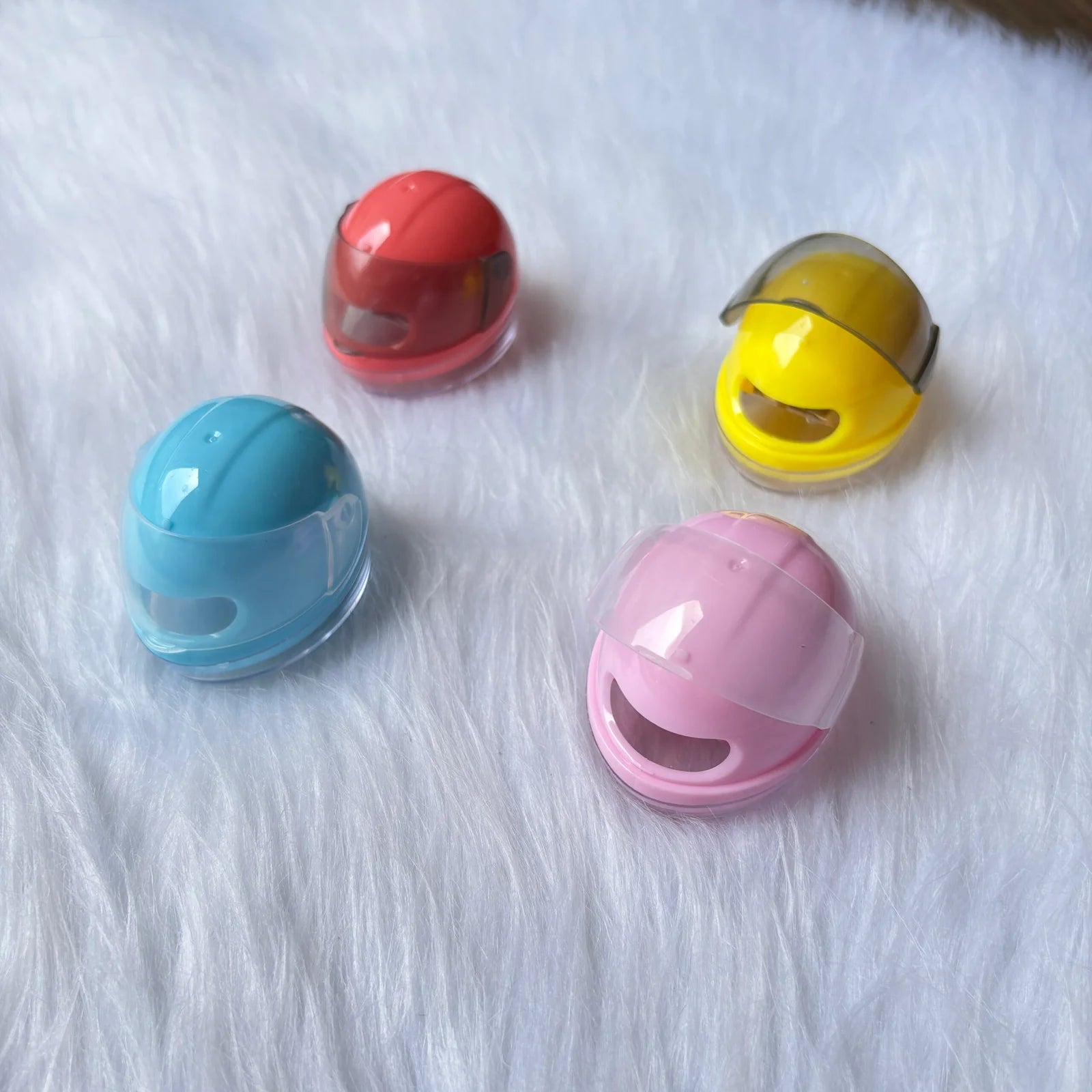 Cute helmet sharpeners