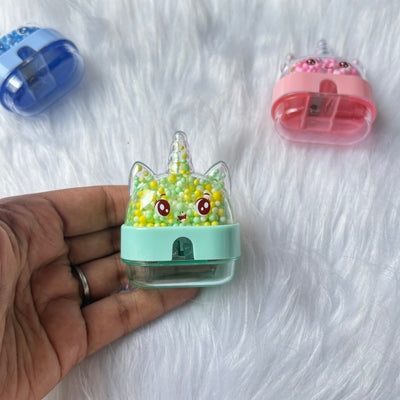 Moving Bubble unicorn sharpner random colors