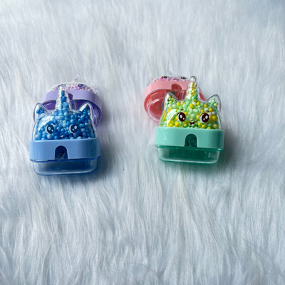 Moving Bubble unicorn sharpner random colors