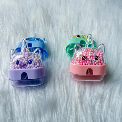 Moving Bubble unicorn sharpner random colors