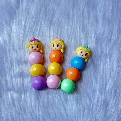 Princess theme premium 3in1 bubble highlighter (random)
