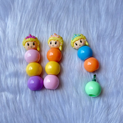 Princess theme premium 3in1 bubble highlighter (random)