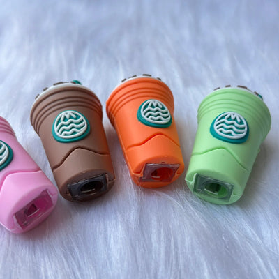 Starbucks premium eraser plus sharpener