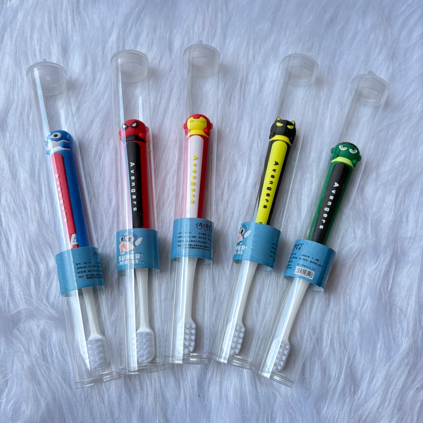 High quality super hero tooth brush