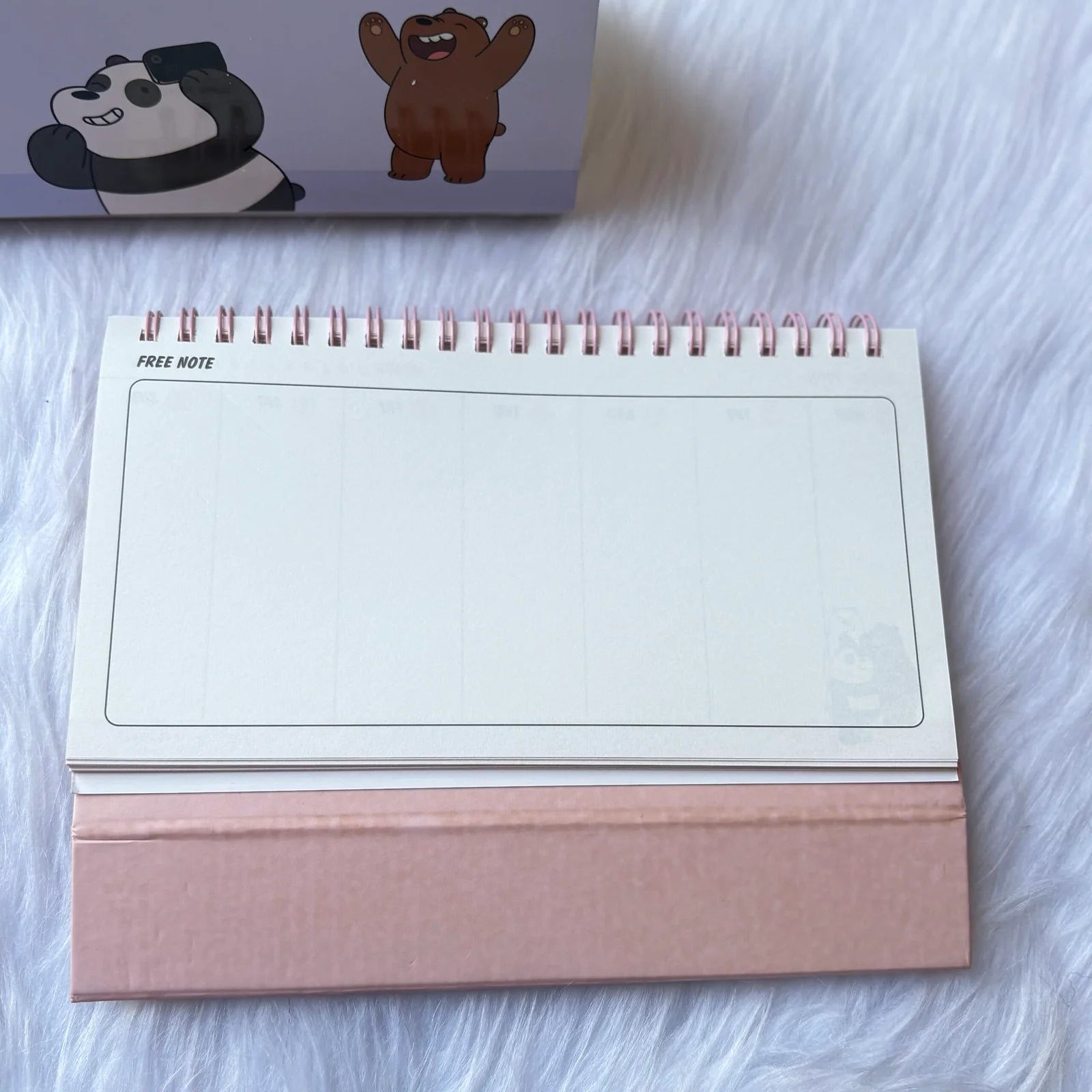 We bear premium weekly planner