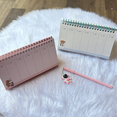We bear premium weekly planner