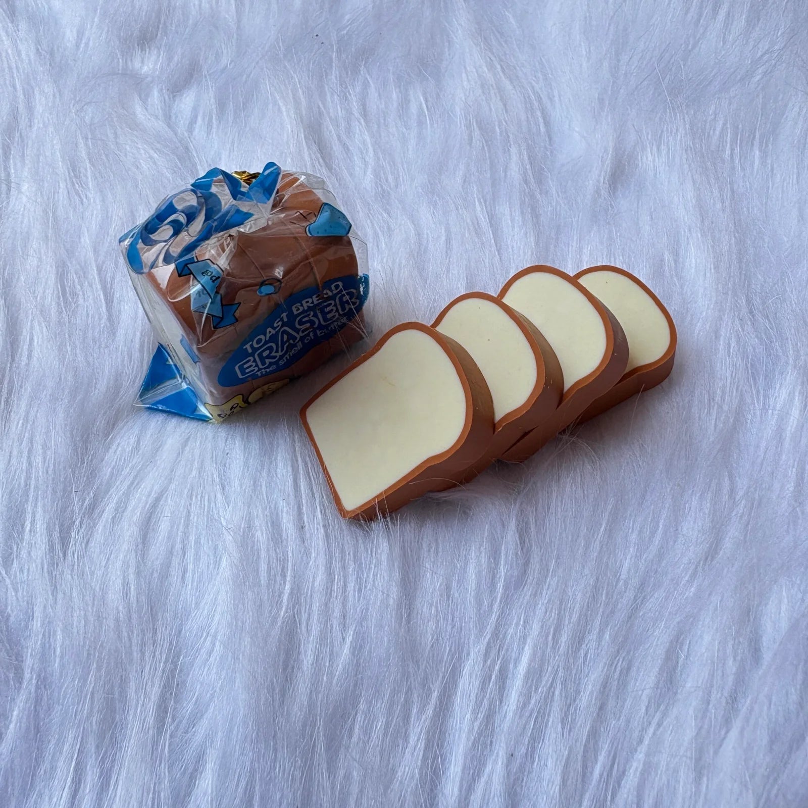 Bread loaf eraser set