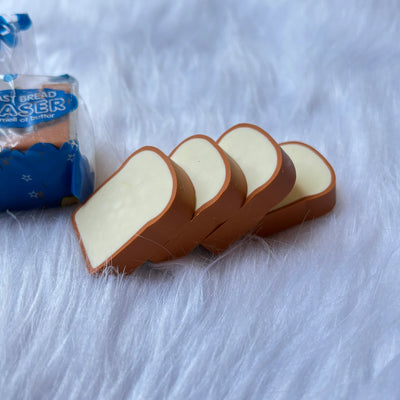 Bread loaf eraser set
