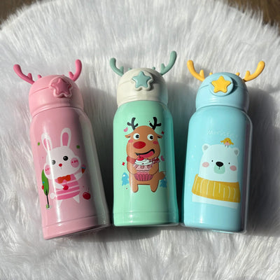 Premium Dual cap hot and cold sipper flask bottle approx 600 ml