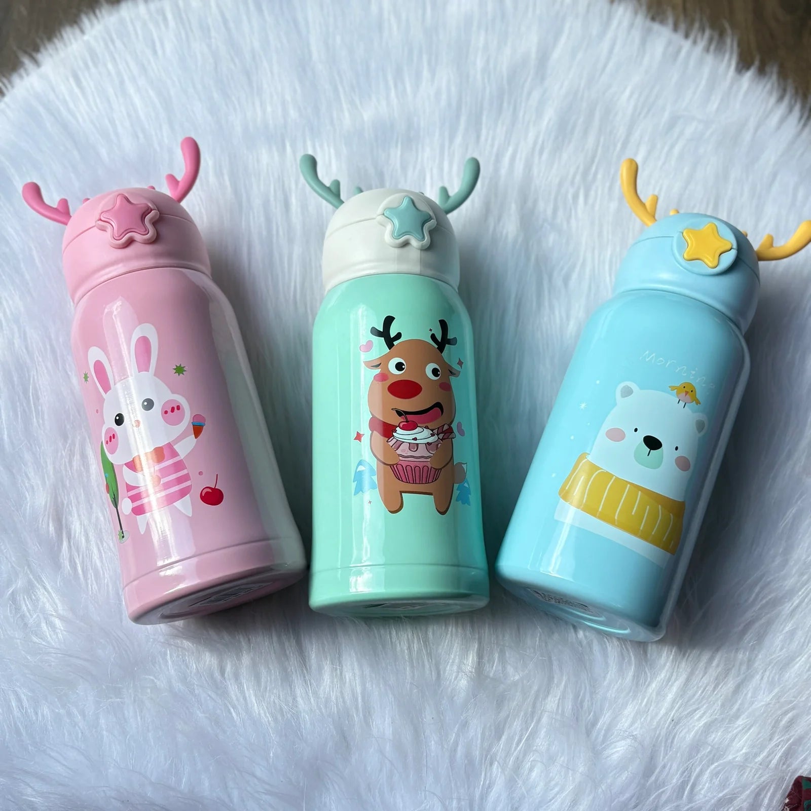 Premium Dual cap hot and cold sipper flask bottle approx 600 ml