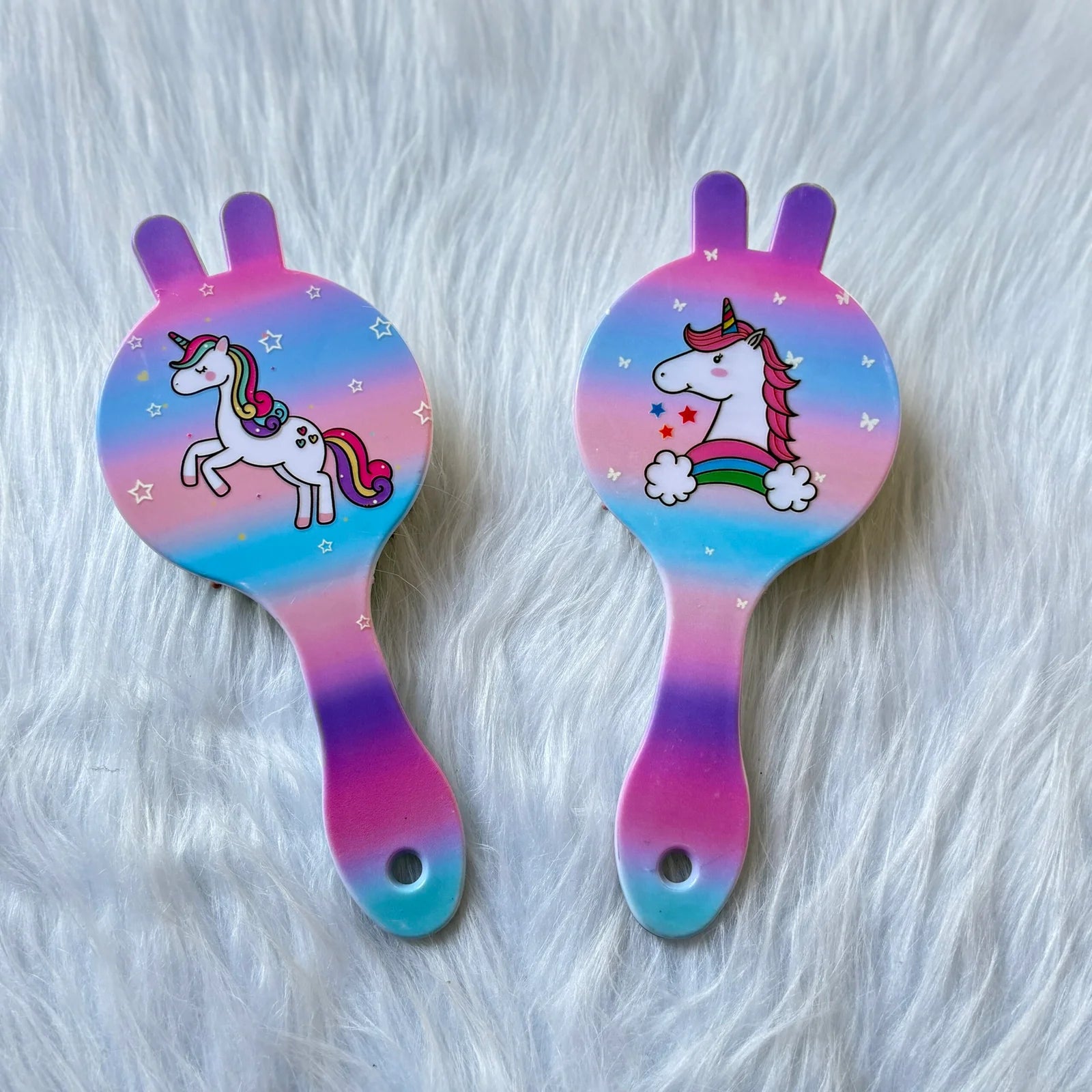 Random unicorn hair comb