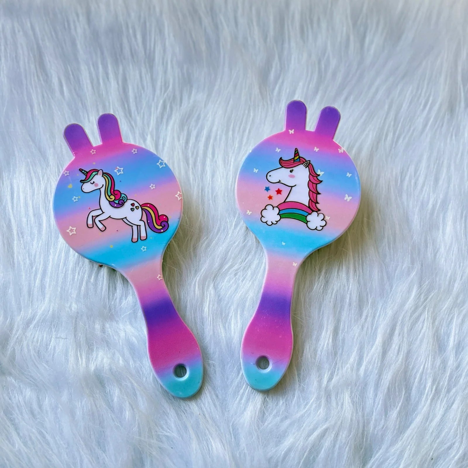 Random unicorn hair comb
