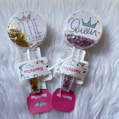 Premium quality moving glitter combs random