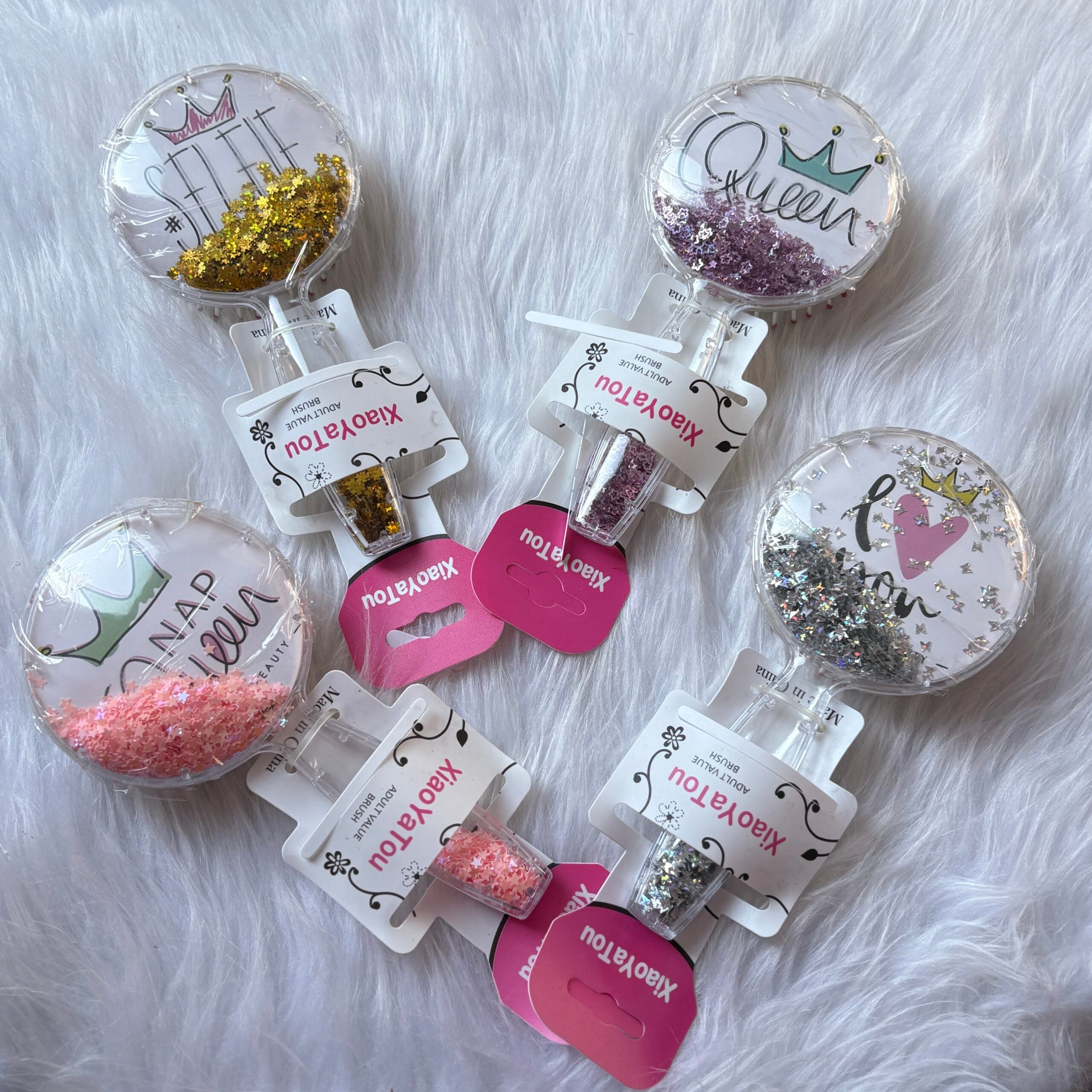 Premium quality moving glitter combs random