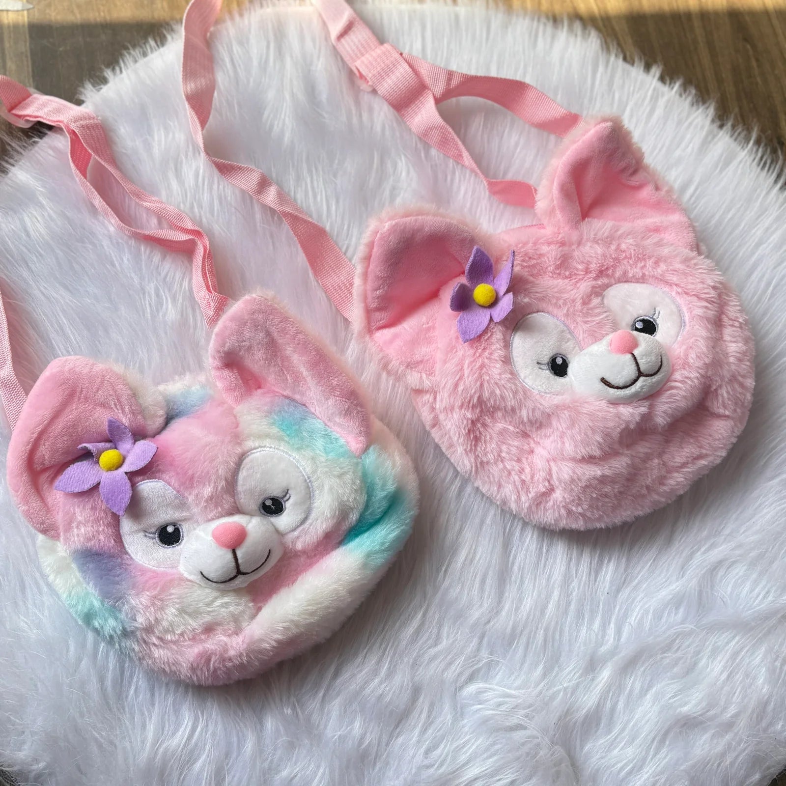 Premium fur bunny sling bag